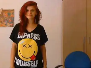 Big Tits Redhead Cam Model