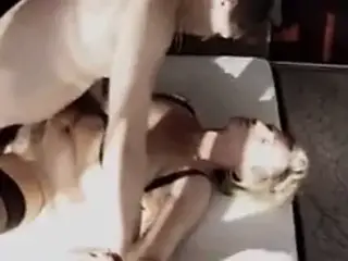 Stockings on the hairy mature fucked hard