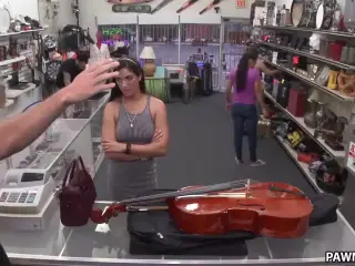 Sexy Brazilian Tries to Pawn a Cello - XXX Pawn