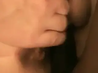Interracial side fuck close up