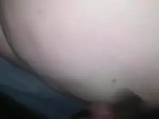 BBC cums on my fat ass