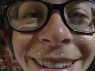 Bedroom Sexcam With Cum On My Glasses 8D