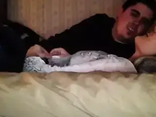 big tit brunette banged slow and good