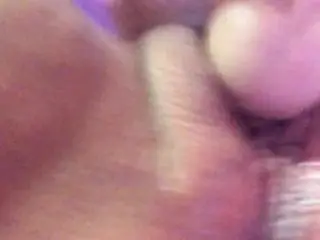 Milf making her pussy wet