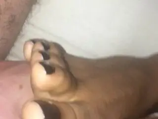 Midnight Indian Foot Worship With Cum Explosion