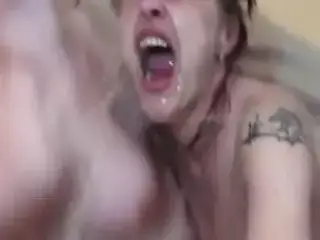 Happy amateur wet foursome