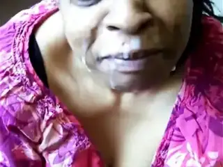 Slut step mom takes one