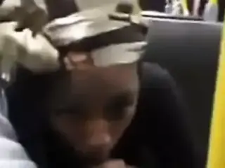 black girl suck in subway