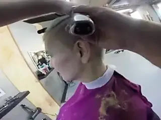 Mandy gets a sex haircut
