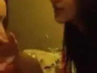 Russian girls lesbian in webcam