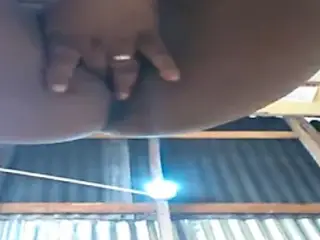 My EX massaging her FWAT fishy CUNNY