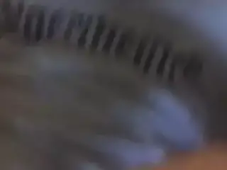 Wifey orgasms on her new black cock !