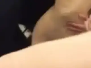 Asian girl gets fucked in public changing room