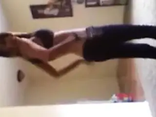 Sister Changing Dress In front Of Brother