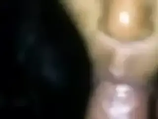 Ebony BBW takes dick and a swallows cum