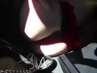 Girl Masturbating in Uber Car