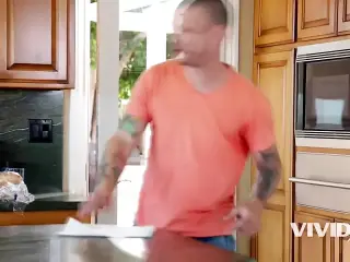 Horny stepbrother fucks his stepsister like the slut she is