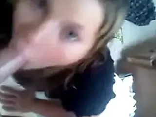 Excellent amateur deep throat of boyfriend