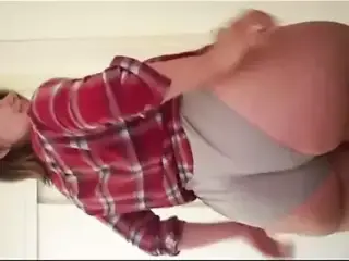 Beautiful extremely curvy girl