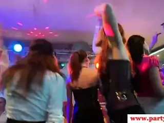 Real european babes cocksucking at sexparty
