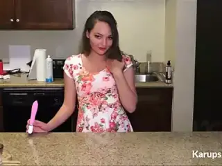 Sabrina Rey Loves Anal Dildo Masturbation