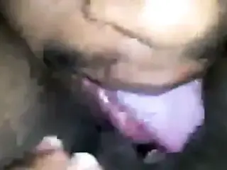 this chick like this tongue man