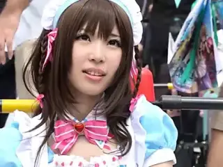 Maid cosplay 005