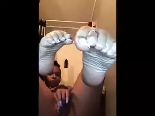 IG Foot Model Masturbate