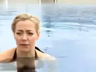 Cherry Healey - Swimming Nude