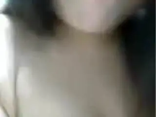 asian girl teasing on cam
