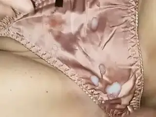 Satin panty cum