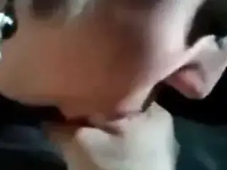girlfriend sucks cock and  mouthcum