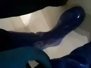clean my blue wellies insite