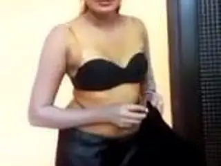 Black Satin Paavaadai