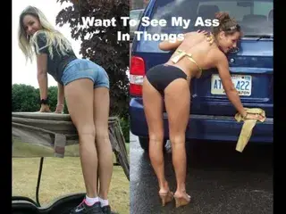Sarah Kantorova Fillin' Bikinis & Thong Panties