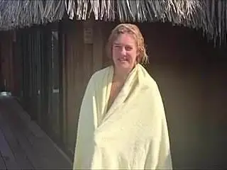 wife on holiday