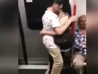 Shame! People in Chinese Metro do obscene things.