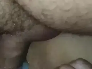 Behaarte Ehefotze besamt