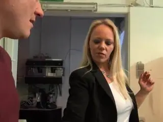 Cheating Blonde German Step Mom