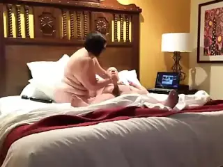 Wife play with husband