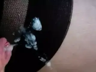 Auf meine nassen nylons gespritzt