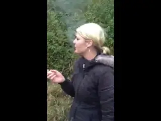 Amateur outdoor smoke and piss.mp4