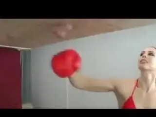 Malice boxing Ballbusting