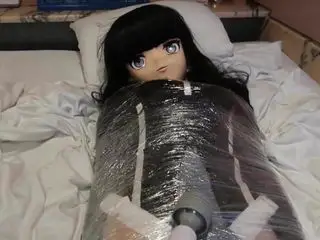kigurumi mummy vibrating