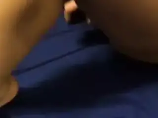 Horny  wife anal masturbating