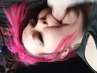 mouth cum dripping