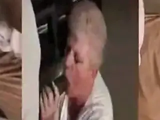 bbw granny sloppy blowjob