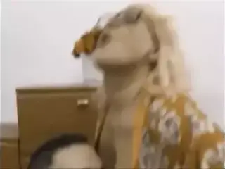 Russian Granny Get Cum on her Glasses (Recolored)