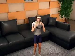 Stepmom and neighbor do aerobics than anal