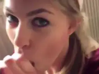 Giving bj and squirting next to worker they hired